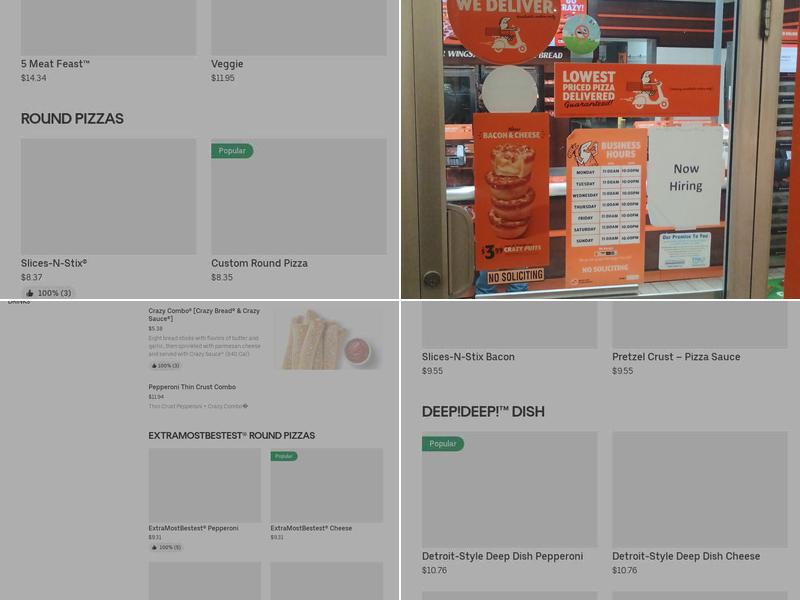 Little Caesars Pizza Menu