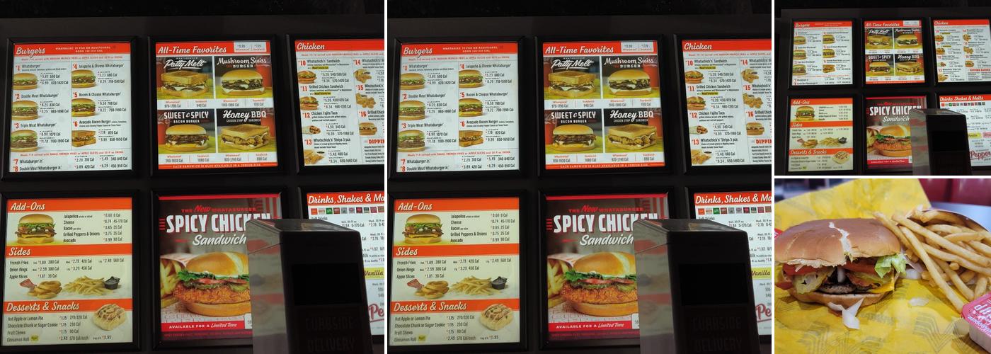 Whataburger Menu