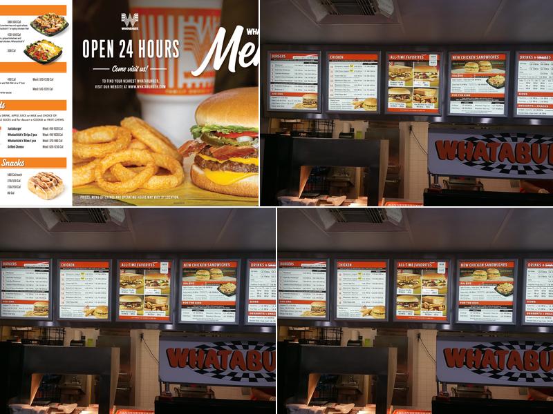 Whataburger Menu