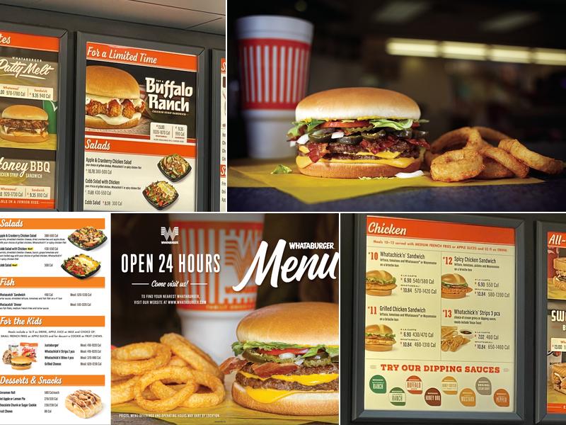 Whataburger Menu