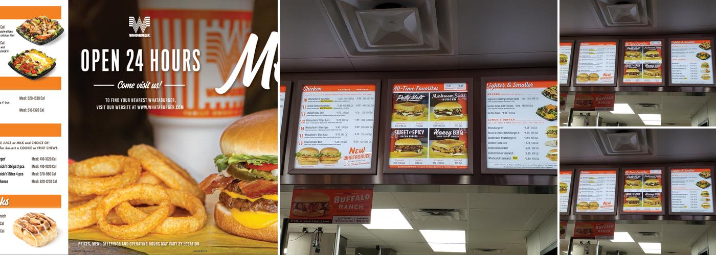 Whataburger Menu
