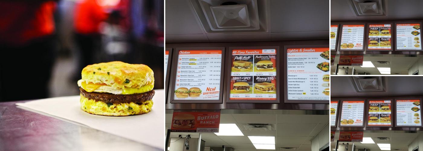 Whataburger Menu