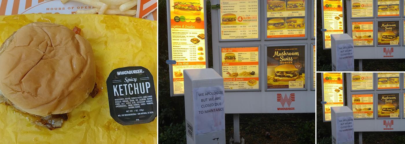 Whataburger Menu
