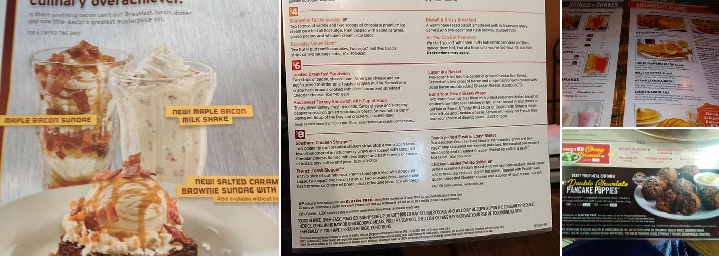 Denny's Menu