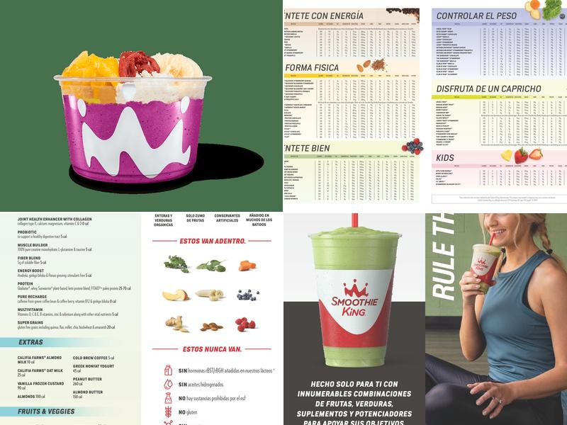 Smoothie King Menu