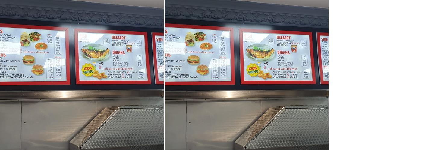 North Harrow BBQ Grill Menu