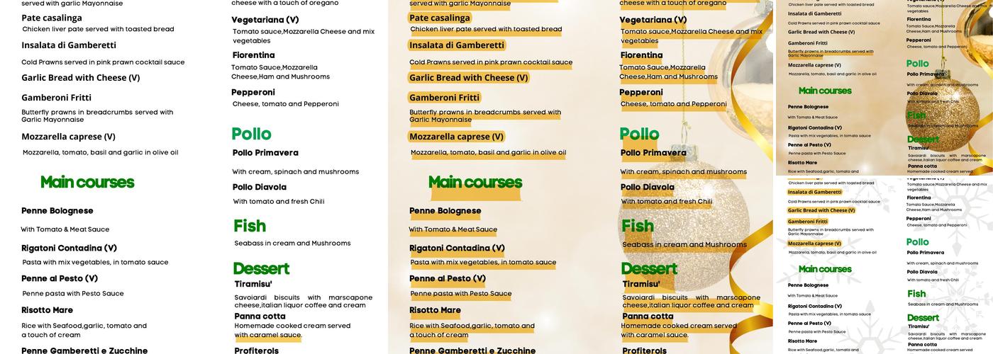 Istanbul Kebab Menu