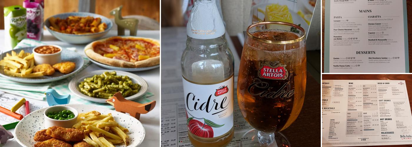 Bella Italia - York Clifton Moor Menu