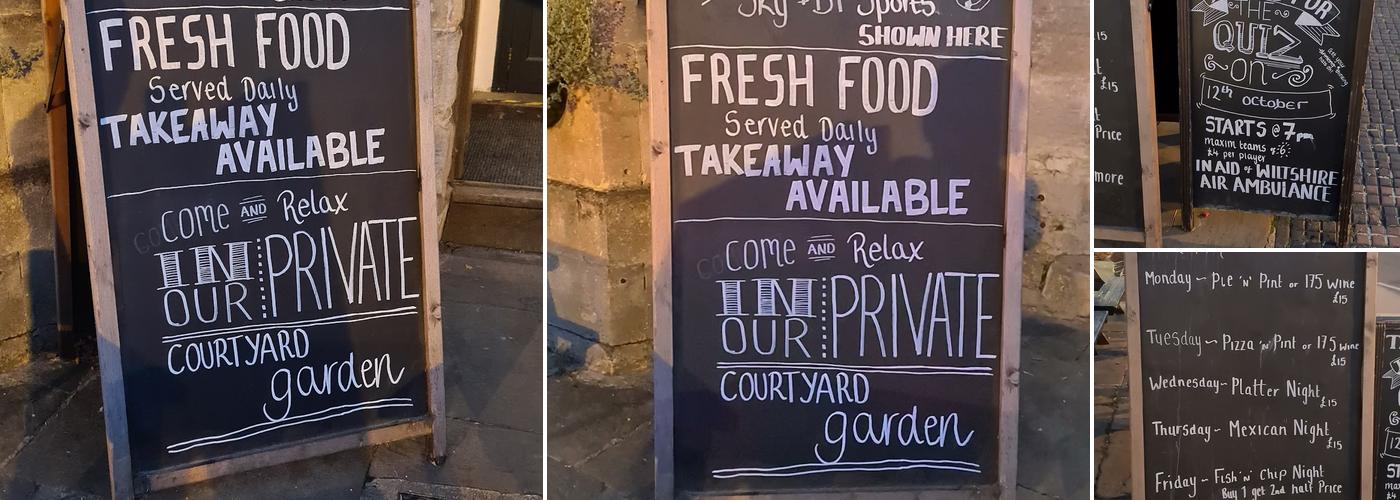 The Mermaid Inn Menu