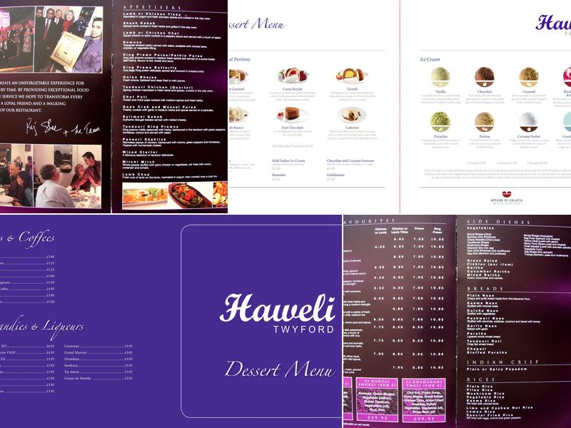 Haweli Menu