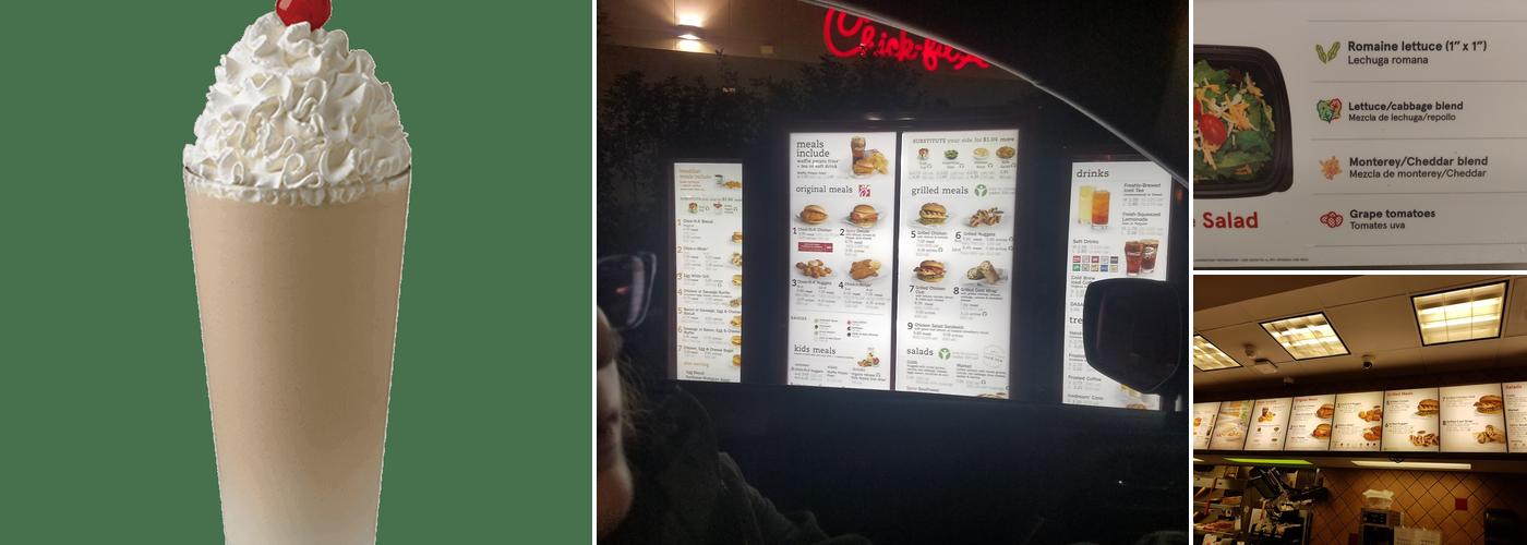 Chick-fil-A Menu
