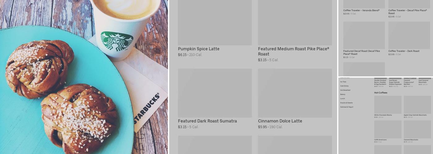 Starbucks Menu