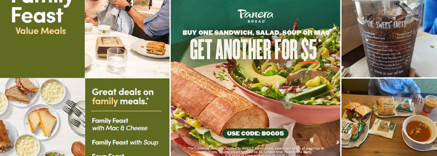 Panera Bread Menu