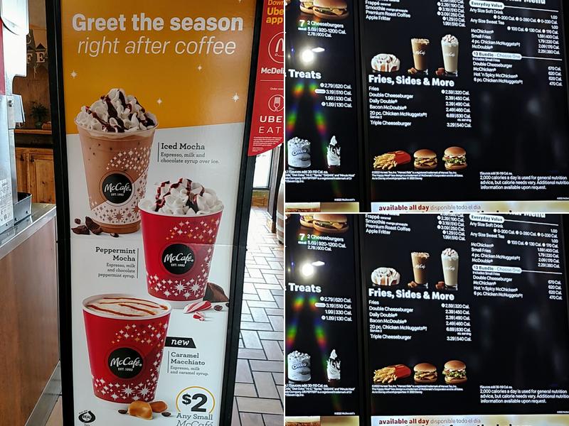 McDonald's Menu