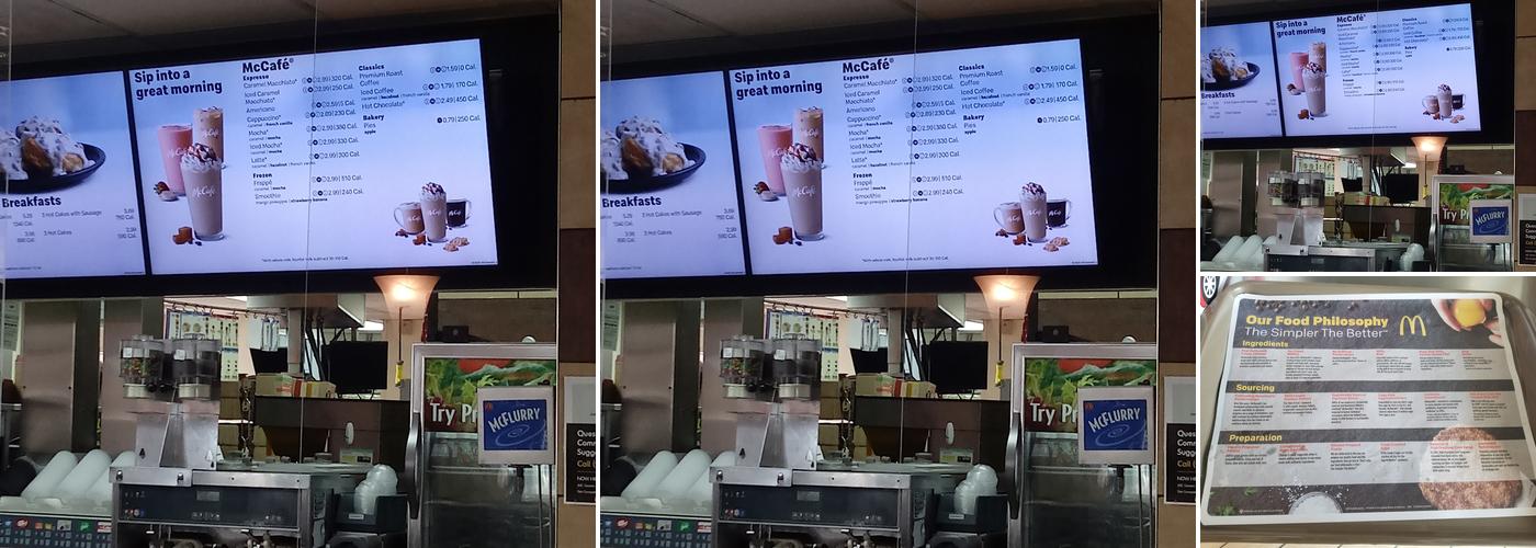 McDonald's Menu