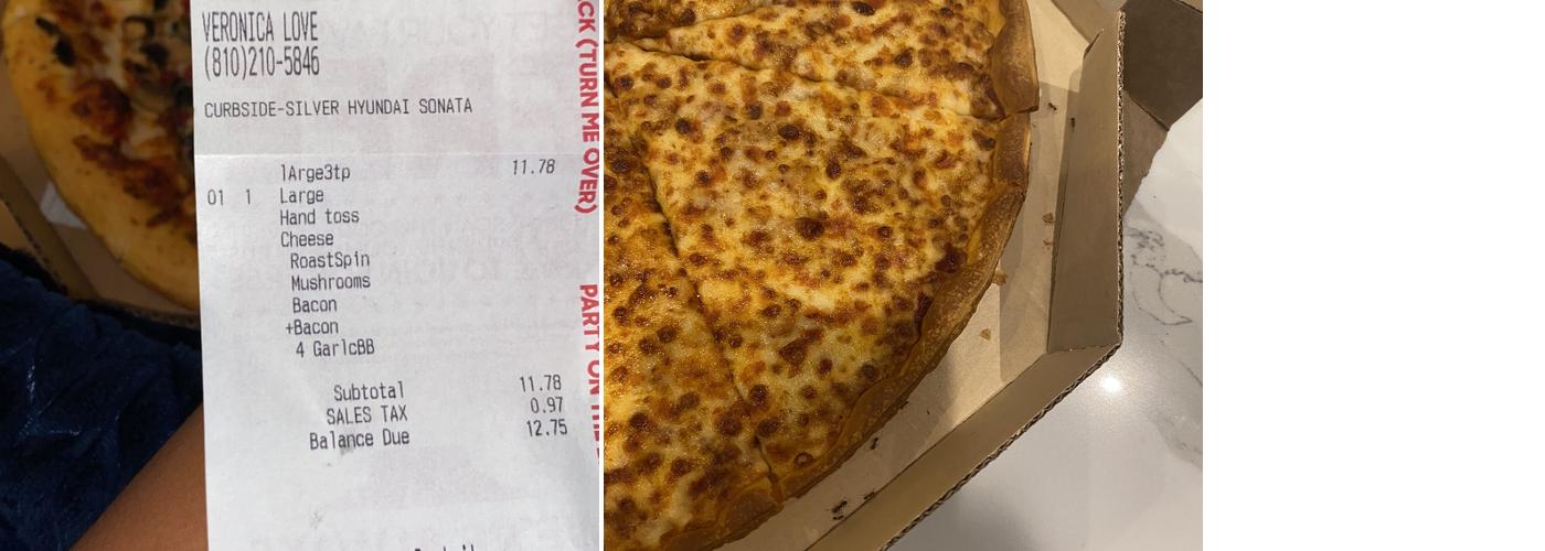 Pizza Hut Menu