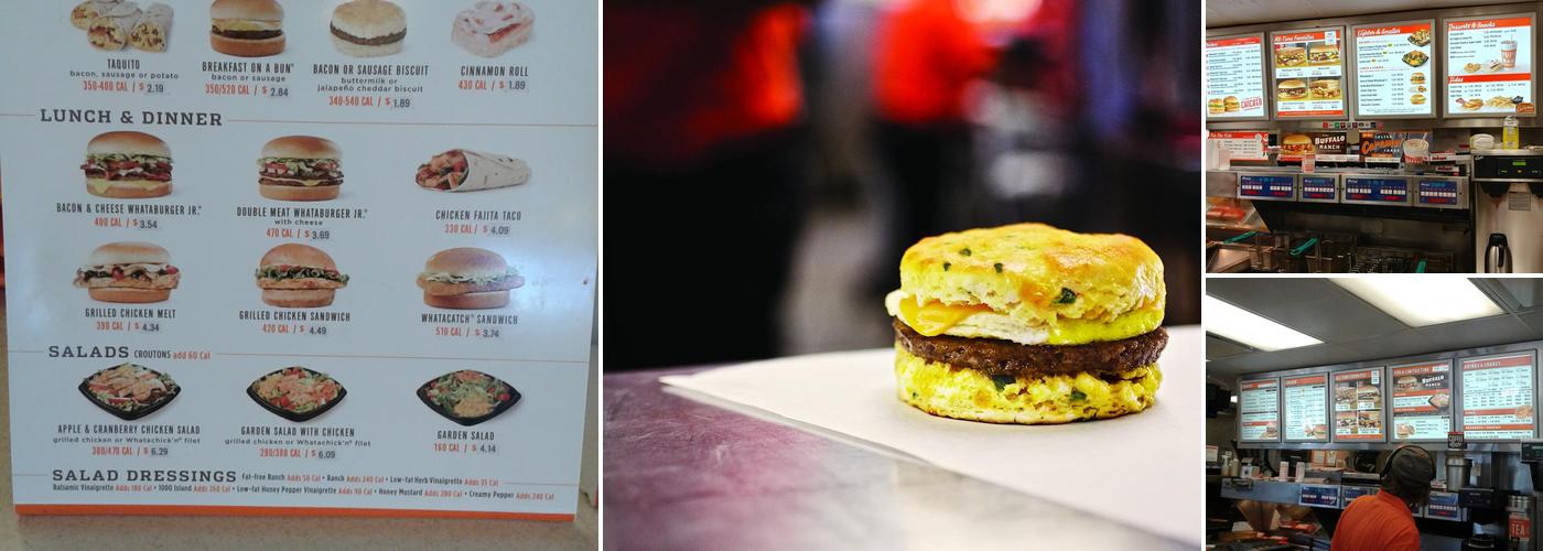 Whataburger Menu