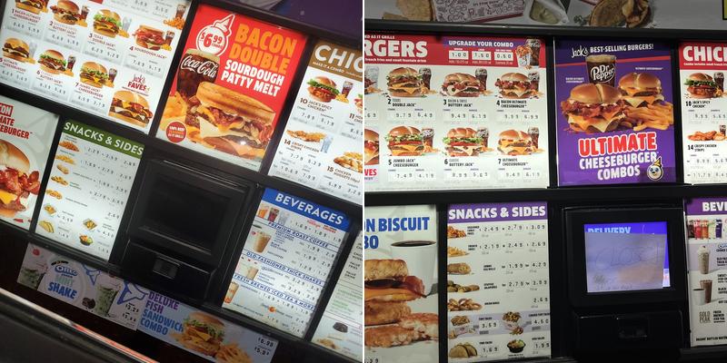 Jack In The Box Menu