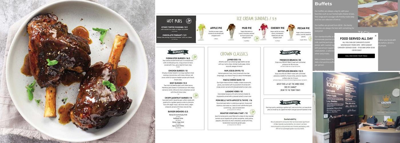 The Crown Inn Keynsham Menu