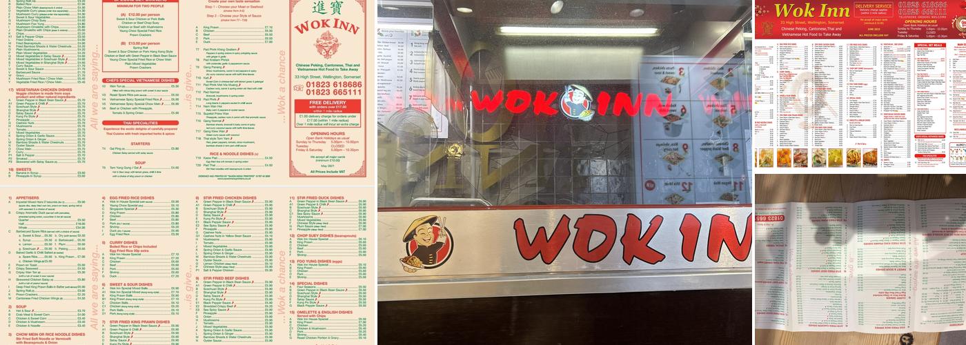 The Wok Inn Menu