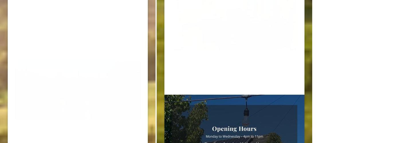 The Queens Arms Menu