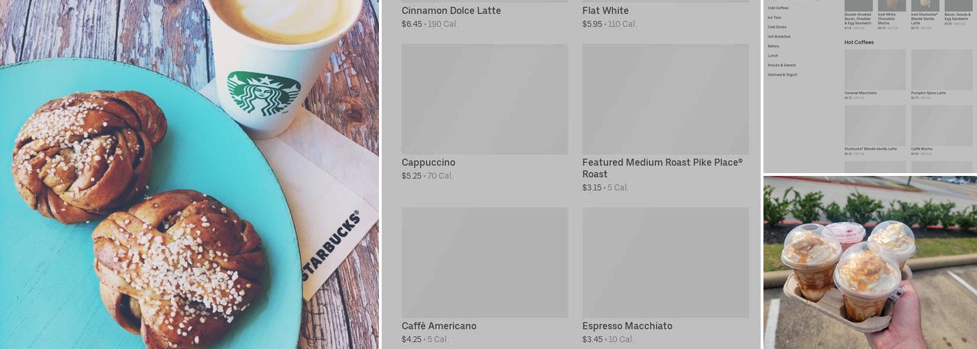 Starbucks Menu