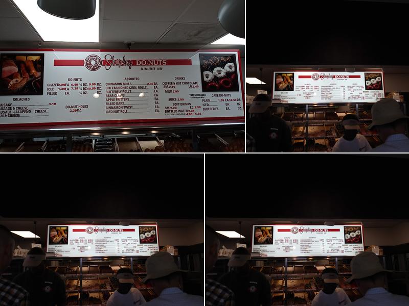 Shipley Do-Nuts Menu