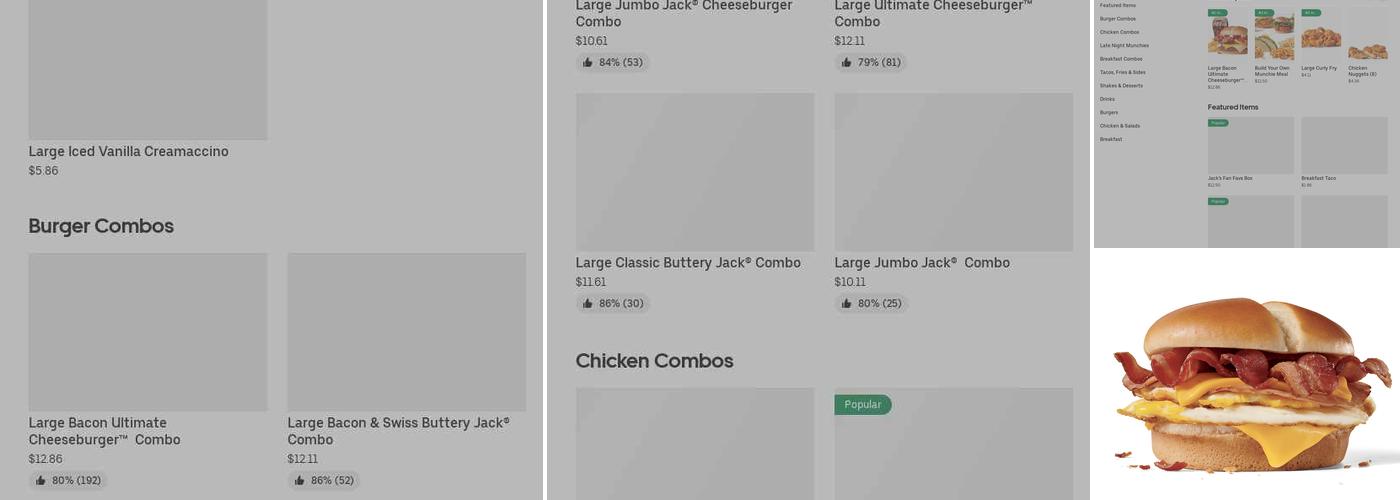 Jack in the Box Menu