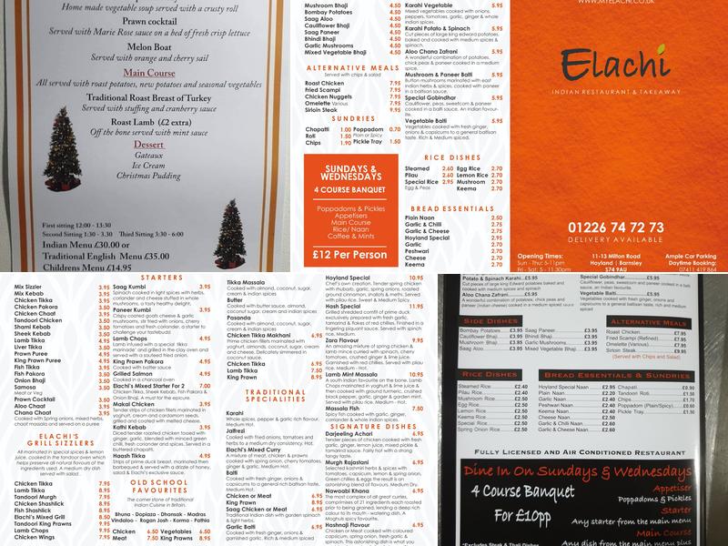 Elachi Menu