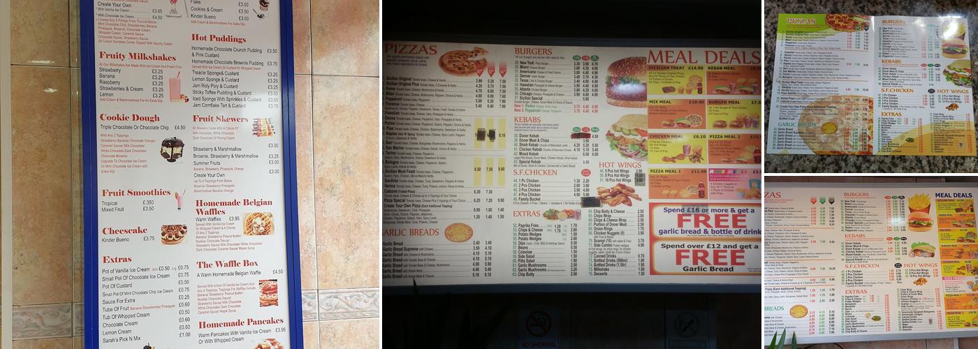 Chico's Pizza & Grill Menu