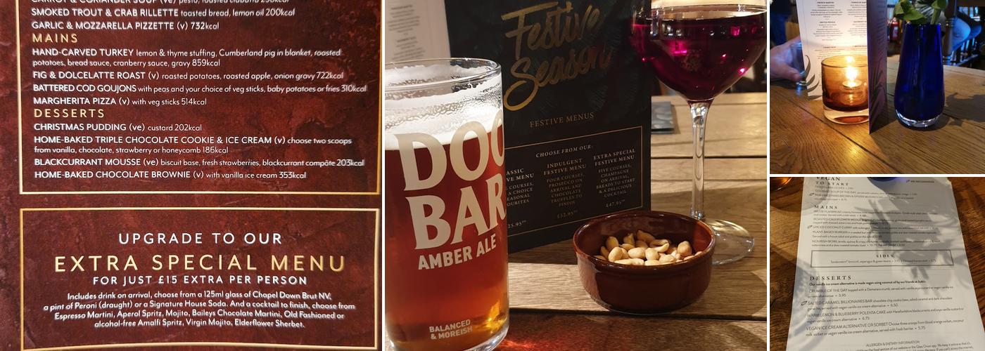 Kings Arms Knowle Menu