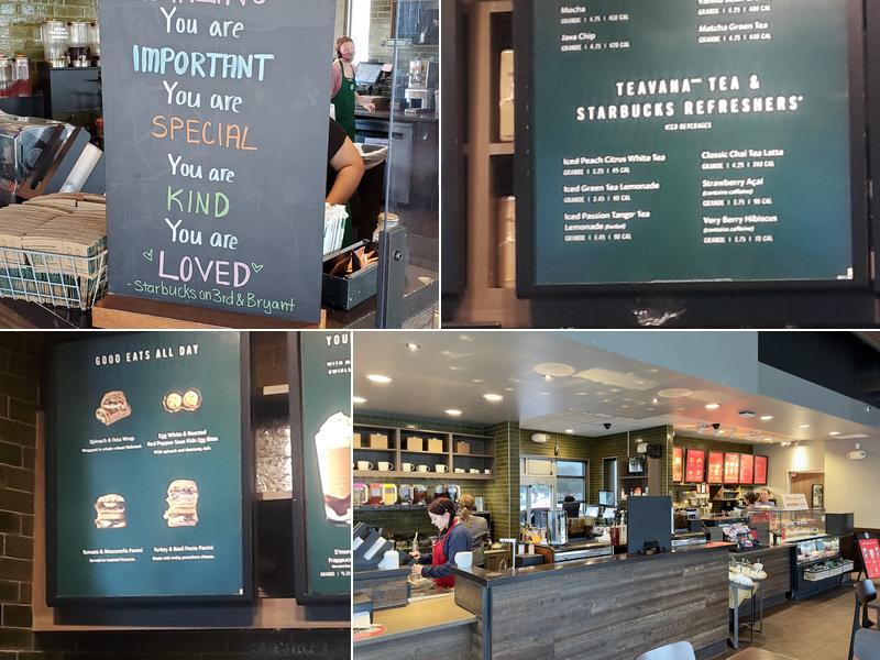 Starbucks Menu