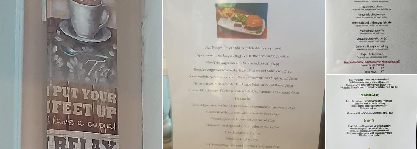 Lord Nelson Hoylandswaine Menu