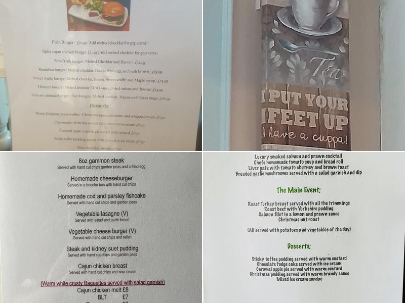 Lord Nelson Hoylandswaine Menu