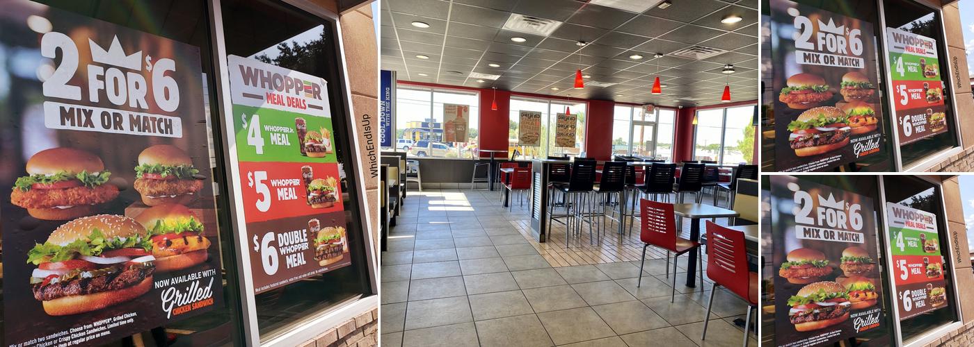 Burger King Menu