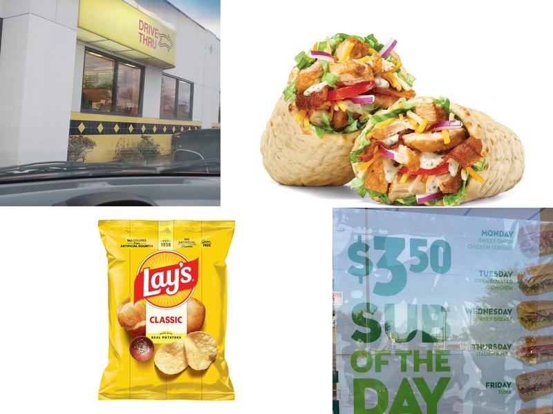 Subway Menu