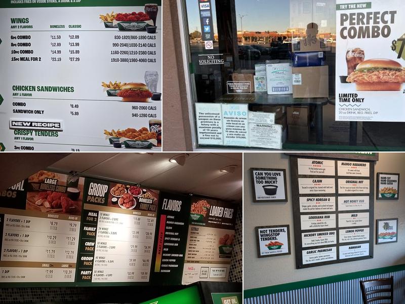 Wingstop Menu