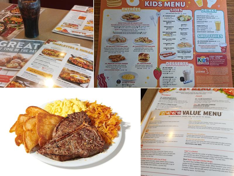 Denny's Menu