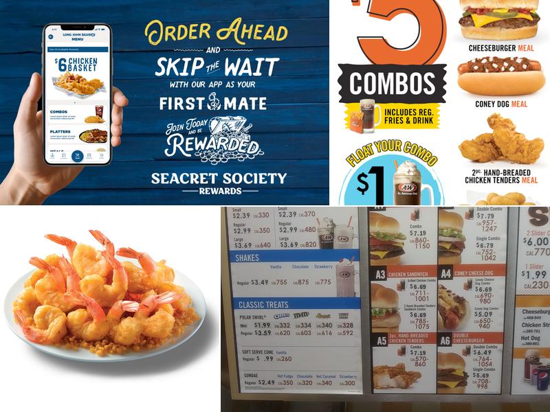 Long John Silver's Menu