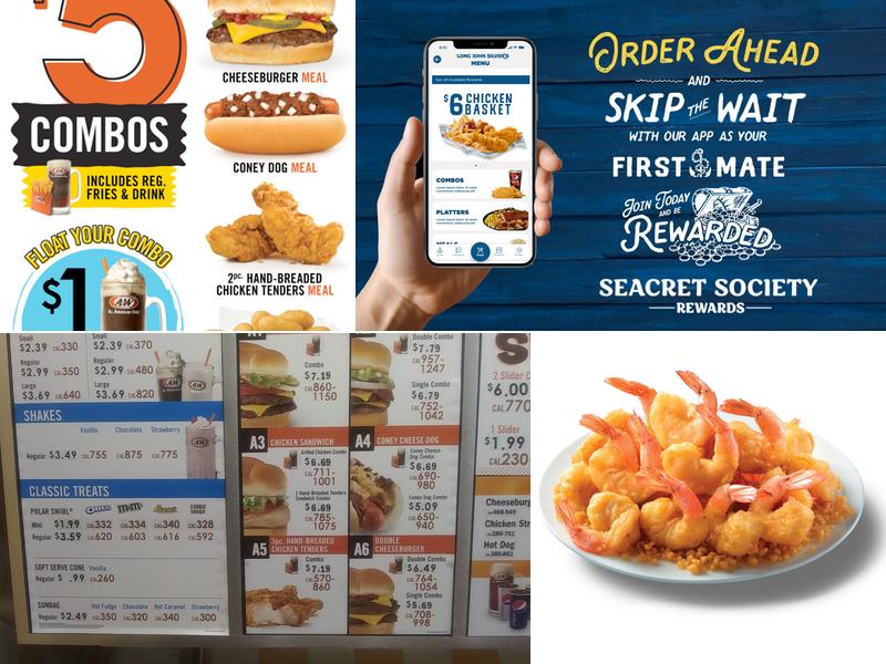 Long John Silver's Menu