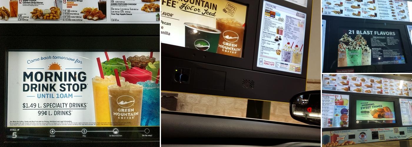 Sonic Drive-In Menu