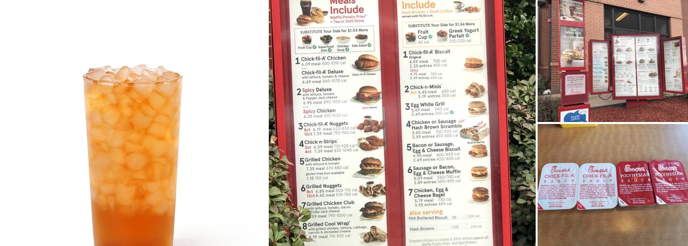 Chick-fil-A Menu