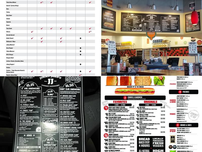 Jimmy John's Menu