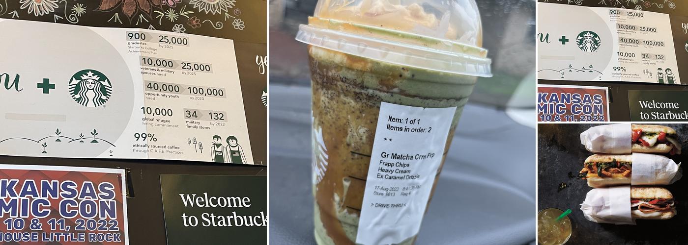 Starbucks Menu