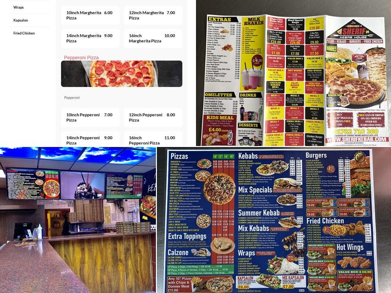 Sherif kebab House Menu