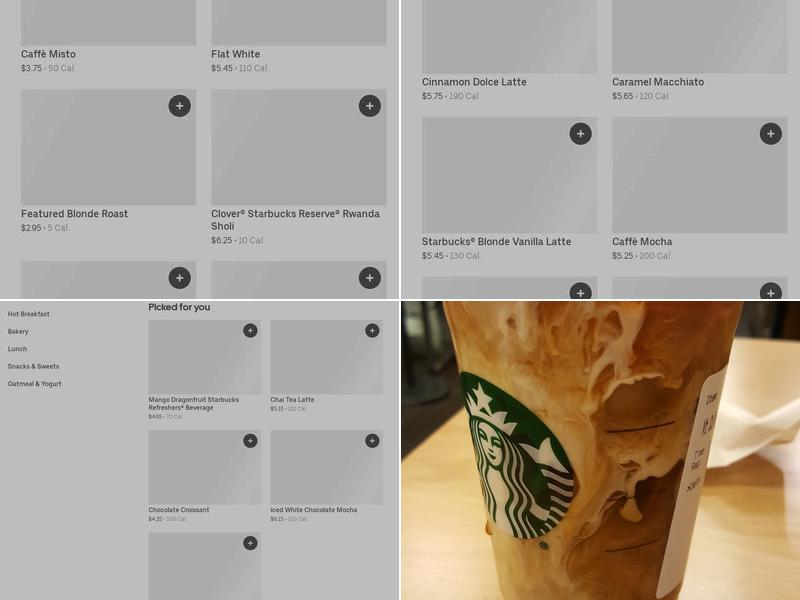 Starbucks Menu