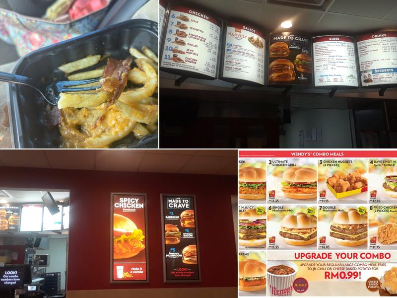 Wendy's Menu