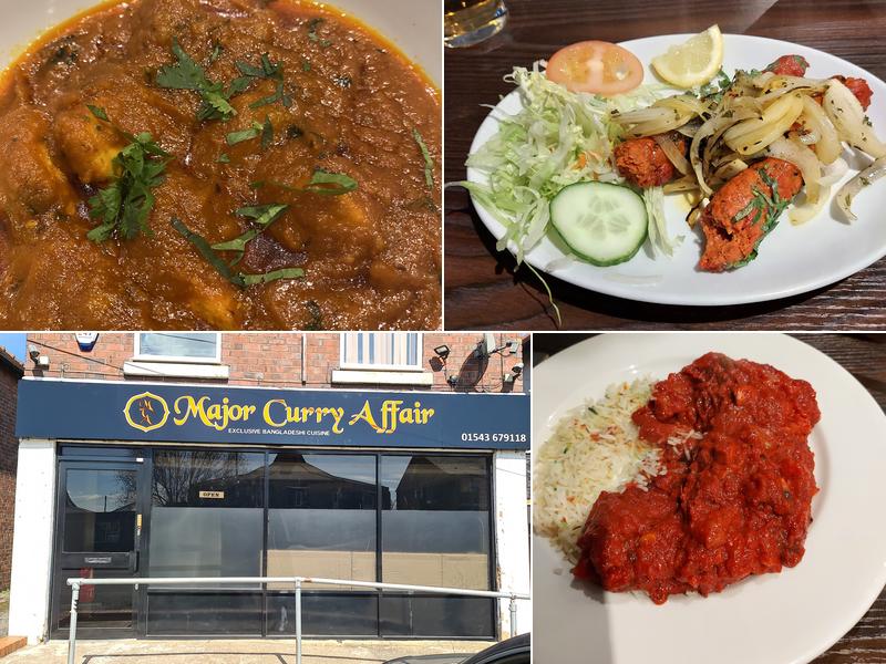 Major Curry Affair Burntwood