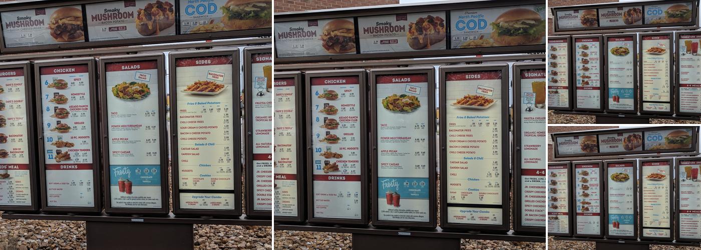 Wendy's Menu