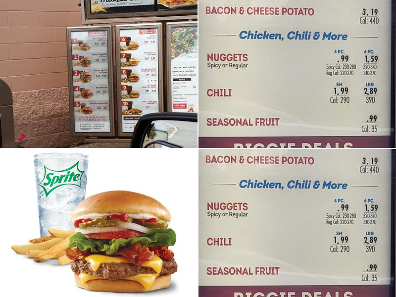 Wendy's Menu